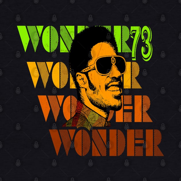 Stevie Wonder 73 // Retro Style by Kiranamaraya